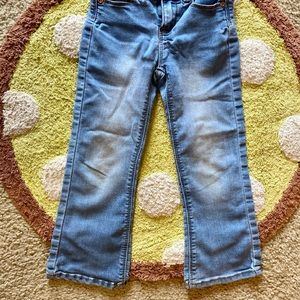 Girls stretchy bootcut jeans size 5T